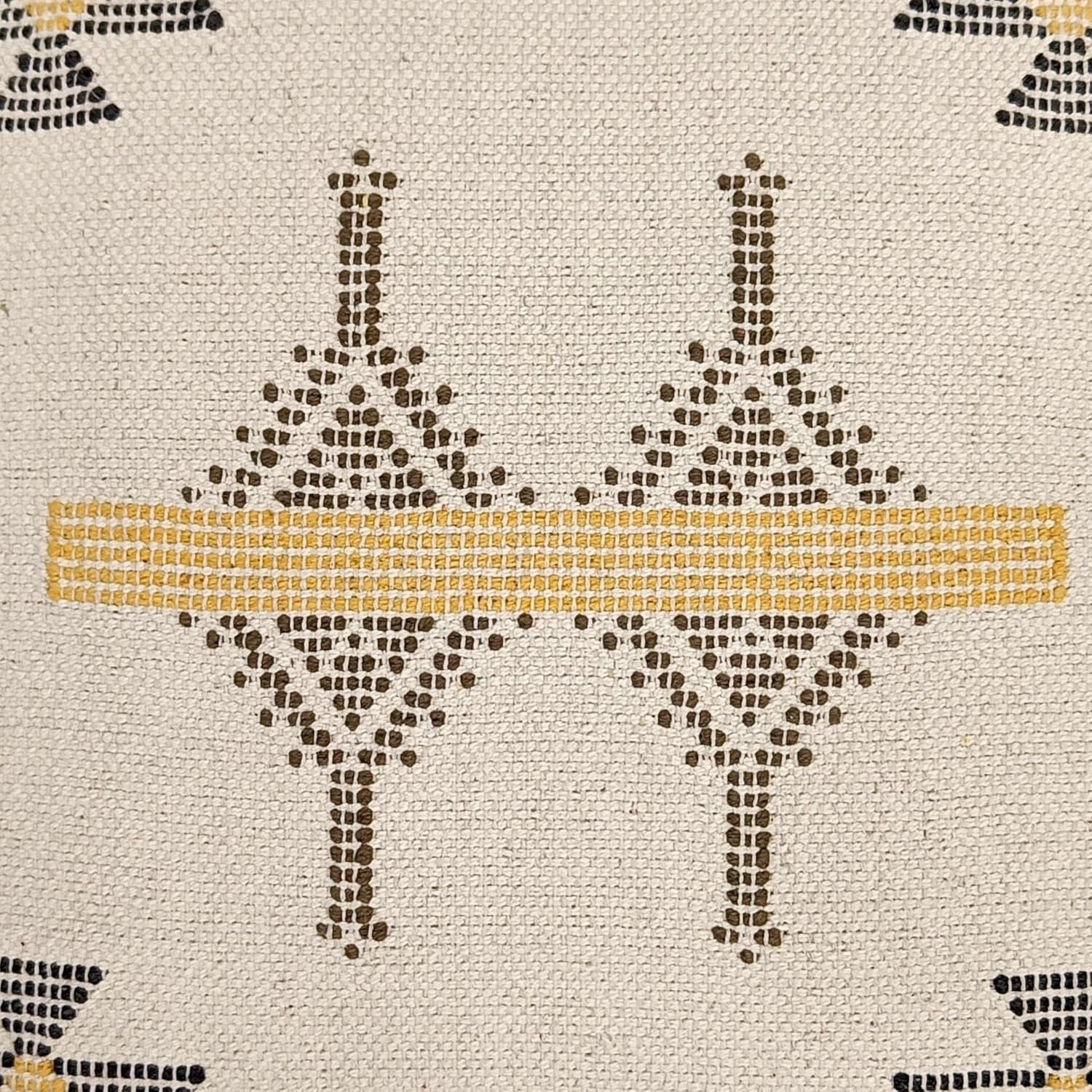 Xentarfy Handmade Cotton Kilim Cushion Cover 18x18